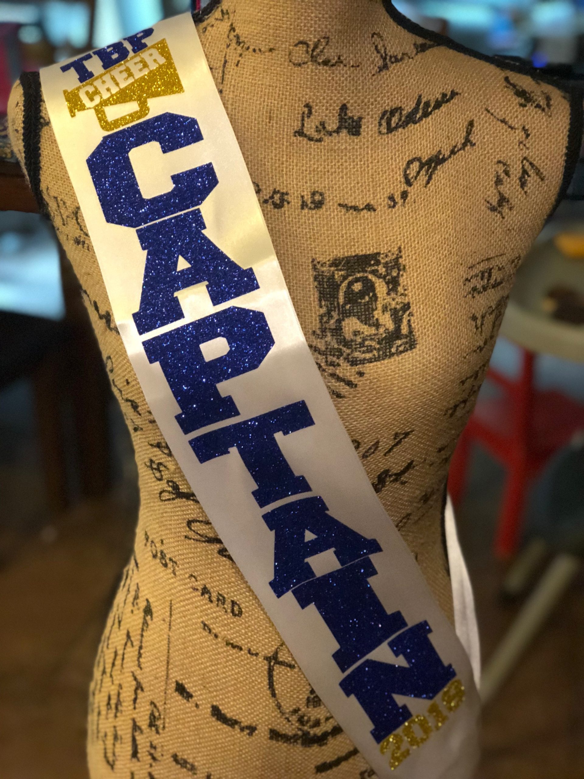 Senior sash, cheerleading sash, class of 2023, cheerleeder sash, homecoming sash, graduation shirt, prom queen,captain sash, bridesmaid sash