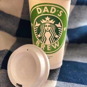 Dad cup, starbucks cup, fathers day gift, daddy gift, gift for him, personalized cup, coffee mug, grandpa gift, bonus dad, dad from daughter