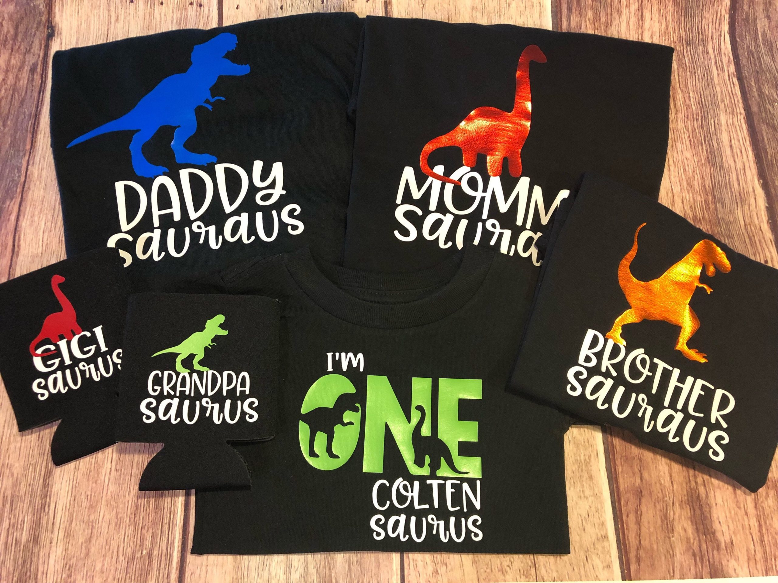 Dinosaur first birthday shirt, first birthday outfit, matching family shirts, personalized birthday tee, trex tshirt, dinosaur party,
