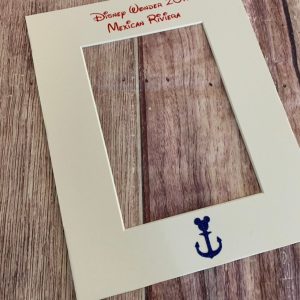 Fish extender gift, photo mat, DCL mat, character signatures, FE, Disney dream gift, Cabin gift, disney fantasy, custom photo mat, mickey