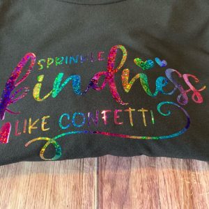 sprinkle kindness like confetti, kindness shirt, rainbow shirt, gift for her, humankind shirt, be kind shirt,  kindness tshirt, womens tee