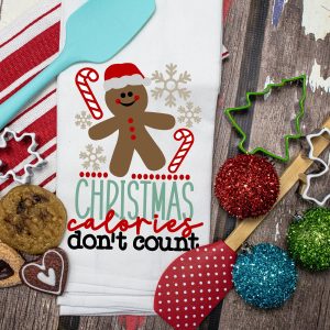 Christmas towels, kitchen towels, kitchen decor, baking, gift for mom, gift for baker,  holiday decor, Christmas decorations, home decor