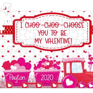 Valentine puzzle, teacher gift, valentine gift for teacher, personalized puzzle, class valentine gift, kids puzzle, valentine gift for kids,