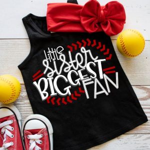 Little brother, biggest fan, baseball shirt, baseball tshirt, raglan, little brother shirt, little sister shirt, sport tee, kid baseball tee