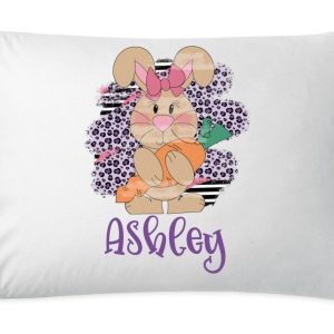 Easter pillowcases,Easter basket stuffer, Easter gift, Easter bunny, gift for kids, custom pillowcases, personalized pillowcases, pillow