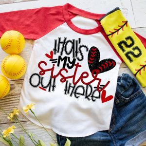 Thats my brother out there, baseball shirt, baseball tshirt, raglan, little brother shirt, little sister shirt, sport tee, kid baseball tee