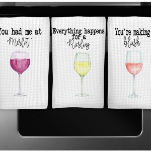 Bar Towel, Kitchen towels, funny kitchen towels, cheers, champagne lover, housewarming gift, personalized dish towel, wine gift, pour