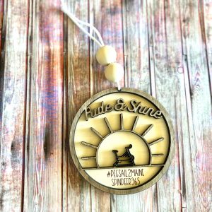 Cycling ornament, Bike ornament, stationary bike, Christmas ornament, exercise ornament, cycling, gift for fitness lover, gym ornament, ride