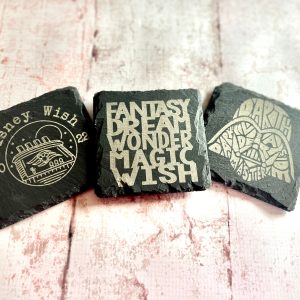 Disney cruise coasters, Alaska gift, Disney Alaska, Slate coasters, fish extender, FE, cabin gift,  Disney wonder, Alaska cruise, DCL