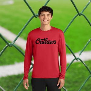 Outlaws Unisex Adult  Cooling Performance Shirt L/S