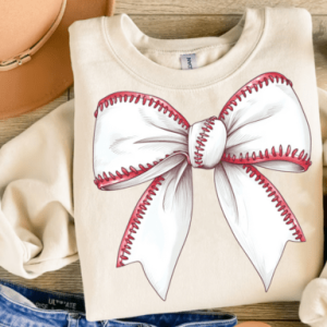 Unisex Baseball bow
