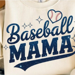 Retro baseball mama