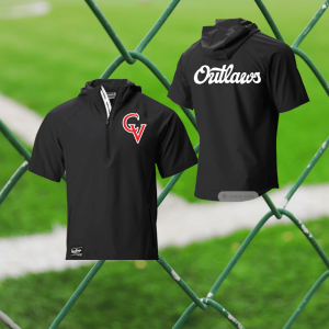 Outlaws COACHs Rawlings Men's Color sync Short Sleeve Hooded Jacket