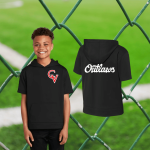 Outlaws CV Youth short sleeve hoodie