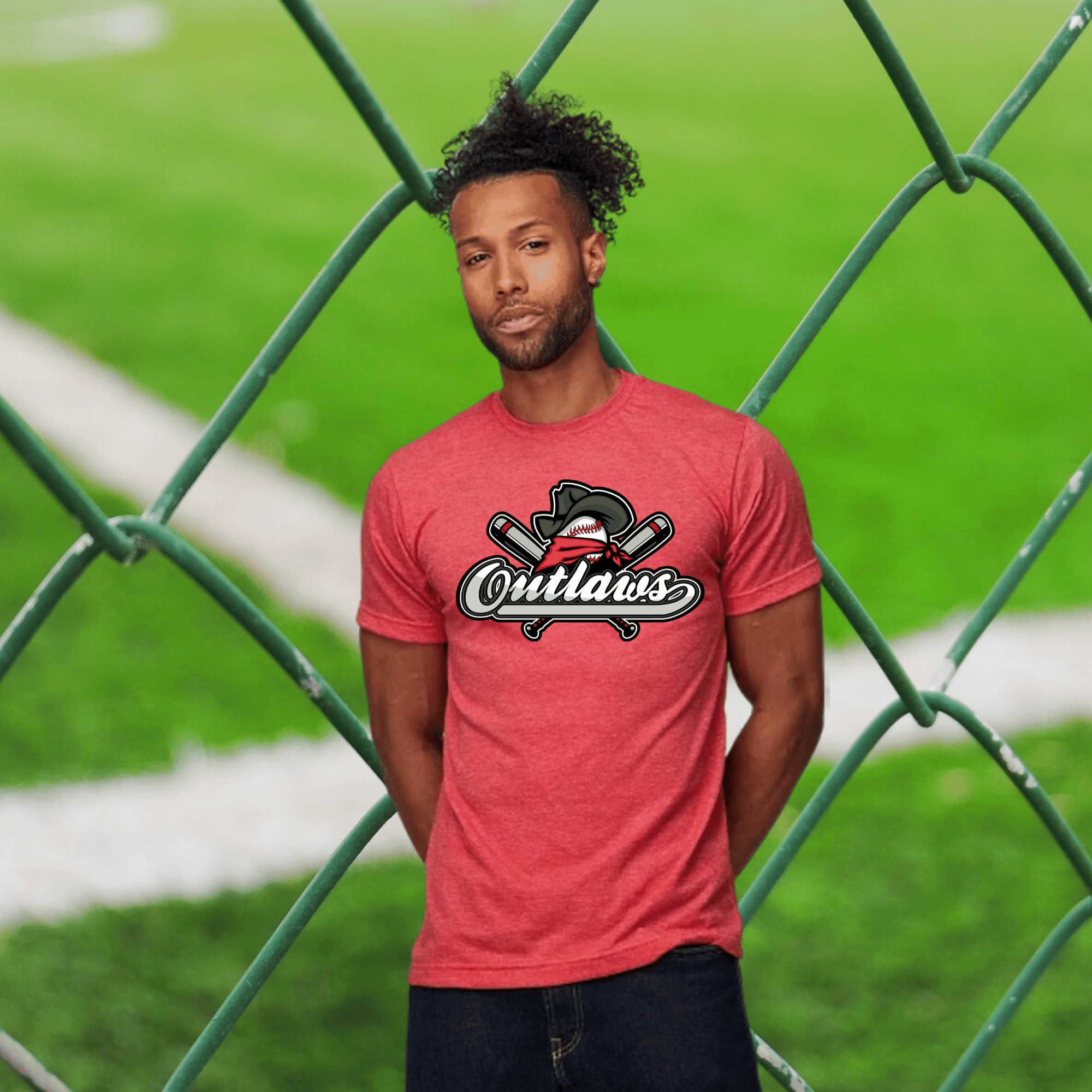 Outlaws Unisex Poly-Rich Tee