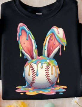 Easter baseball bunny drip (youth)