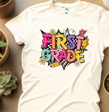 Back to school floral burst