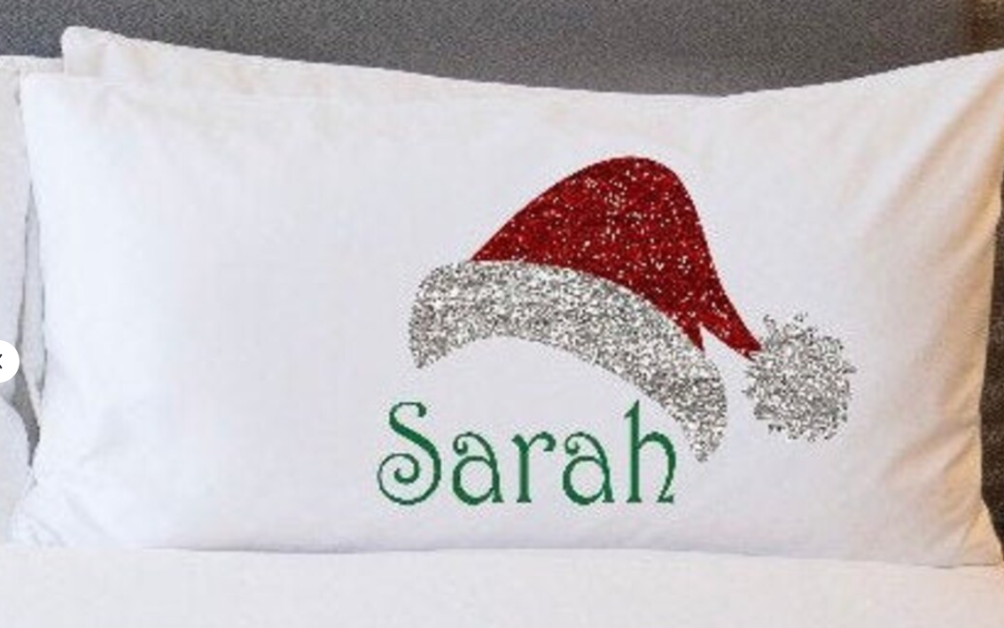 Custom Christmas pillowcase